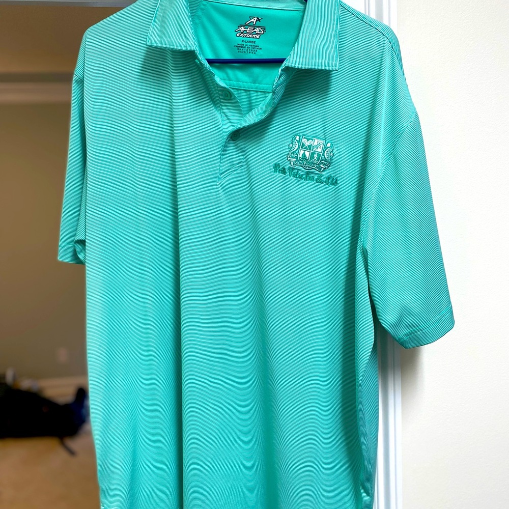 Ahead golf polo with Ponte Vedra Club logo